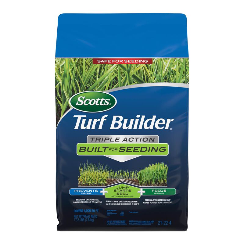 Scotts Turf Builder Triple Action Built For Seeding Scotts