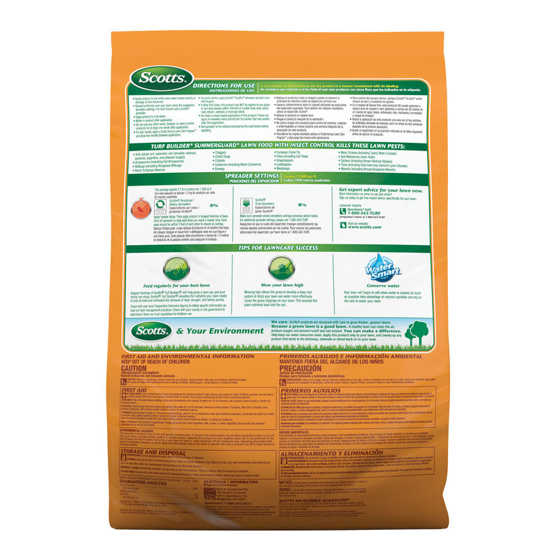 Scotts turf builder summerguard deals