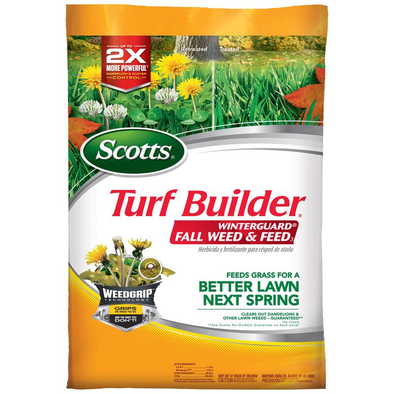 Scotts Turf Builder WinterGuard Fall Weed Feed3 Scotts