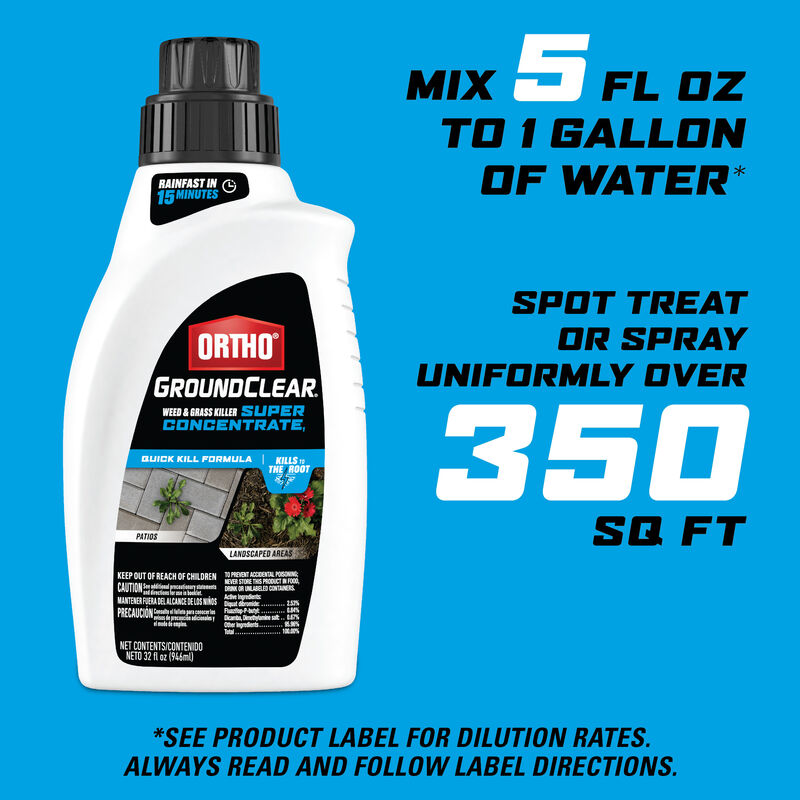 Ortho® Groundclear® Weed & Grass Killer Super Concentrate₁ image number null