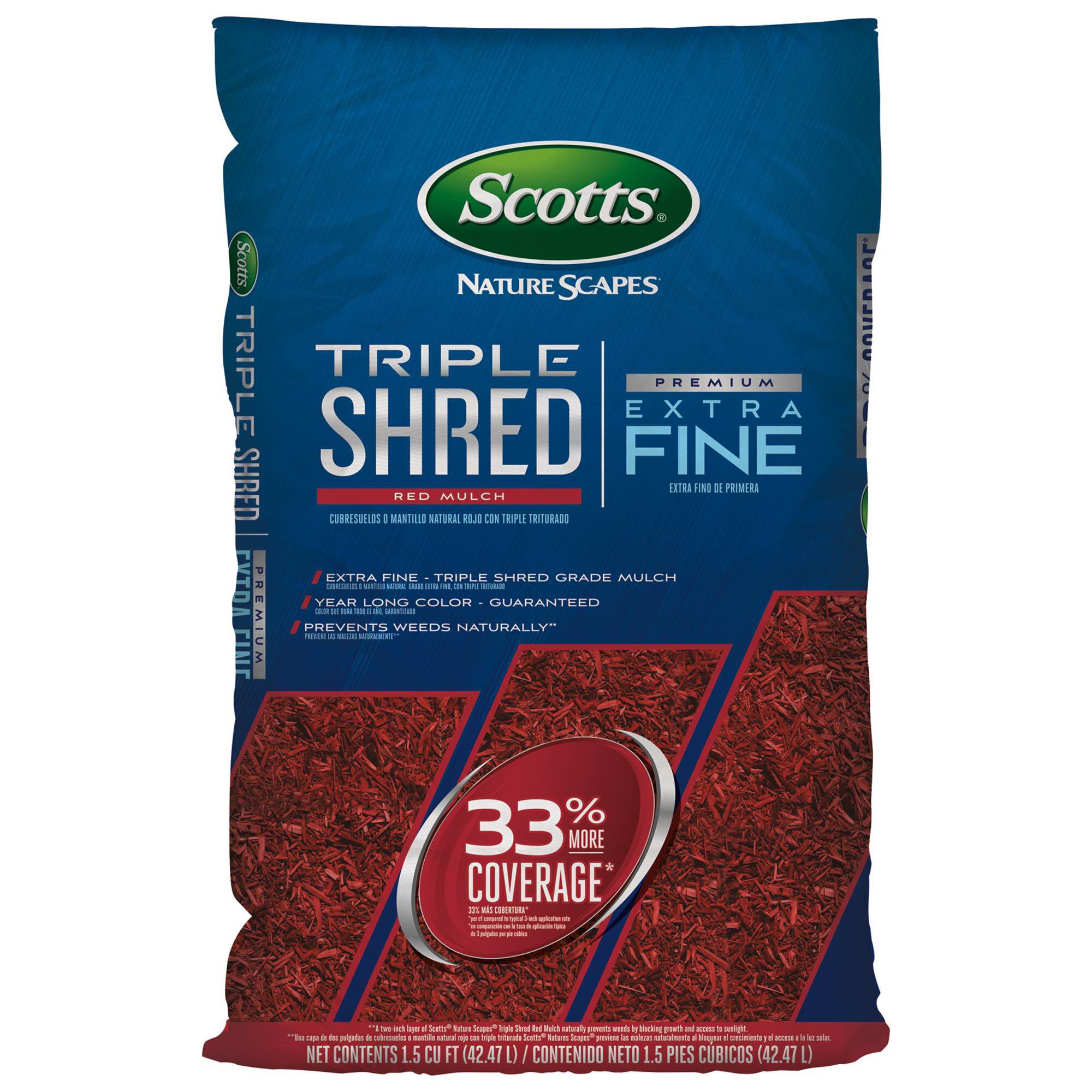 Image of scotts triple shred mulch image 5