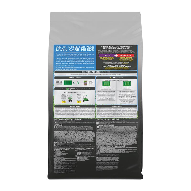 Scotts® Turf Builder® Southern Triple Action image number null