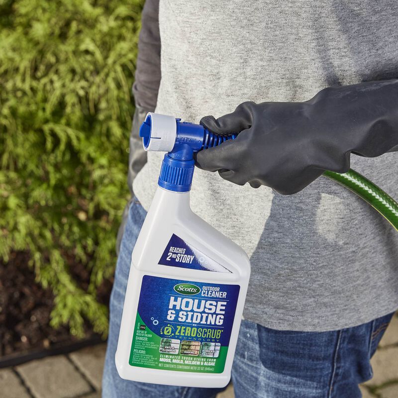 Scotts® Outdoor Cleaner House & Siding with ZeroScrub™ Technology, Ready-to-Spray image number null