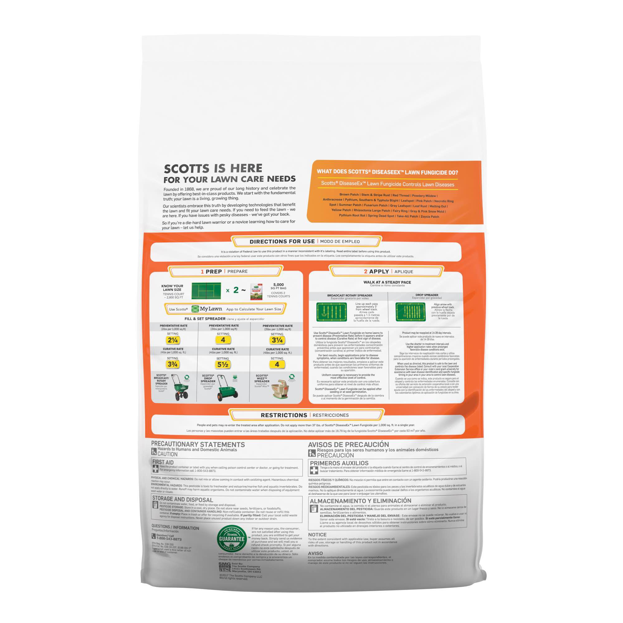 Scotts DiseaseEx Lawn Fungicide Scotts