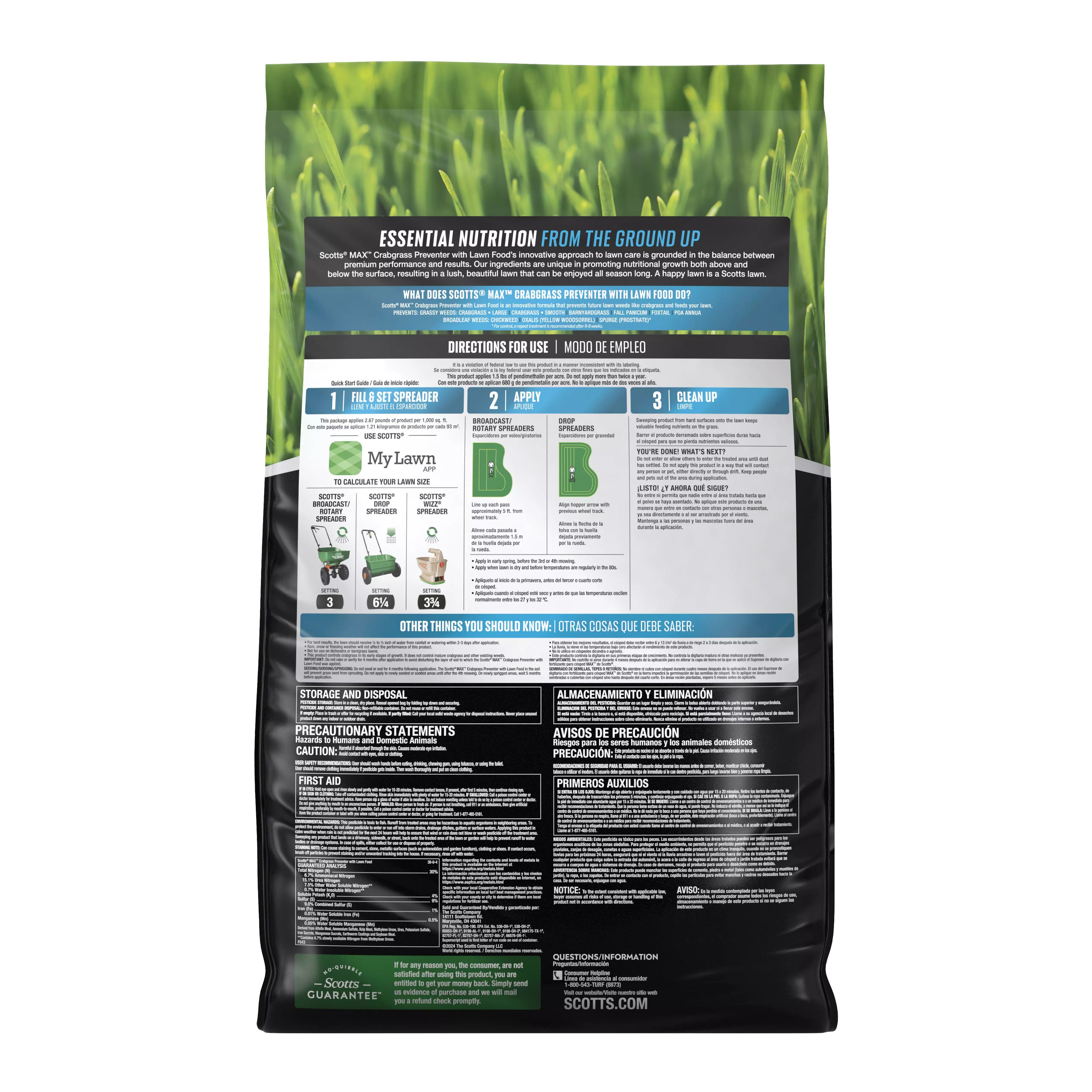 Scotts crabgrass preventer discount