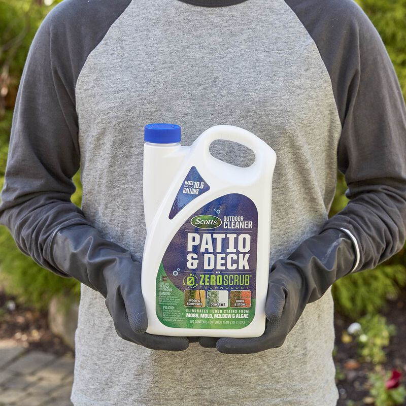 Scotts Outdoor Cleaner Patio & Deck with ZeroScrub Technology Concentrate |  Scotts